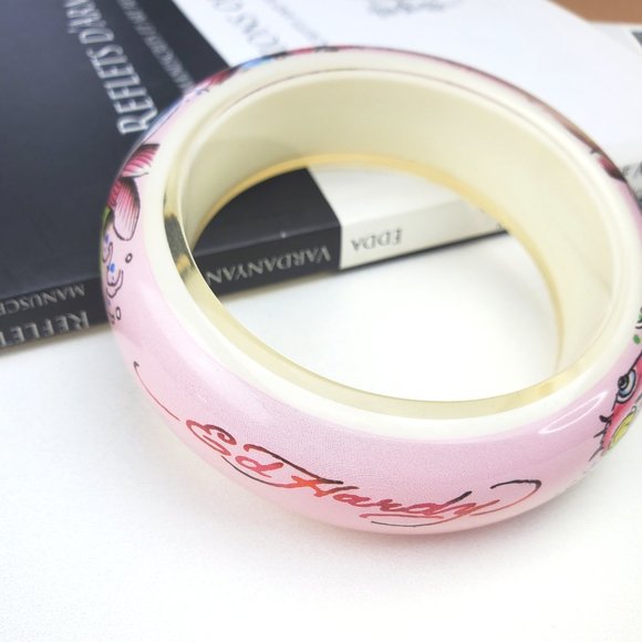 ED HARDY VINTAGE Style Authentic Bracelet/Bangle Bracelet Coy Fish - Picture 6 of 7